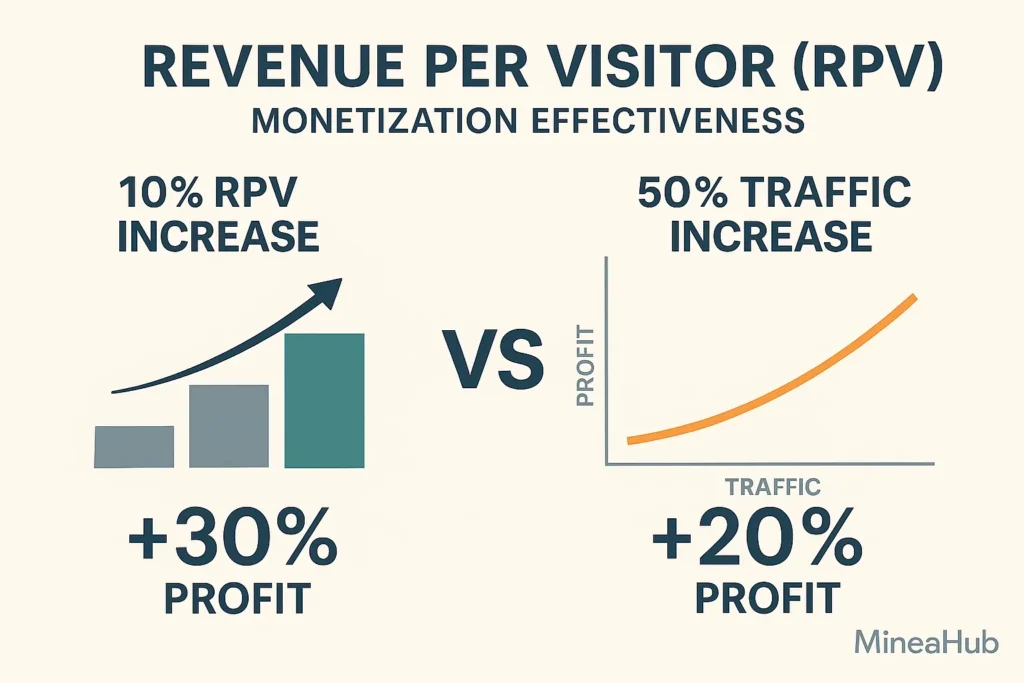 Minea - Revenue Per Visitor