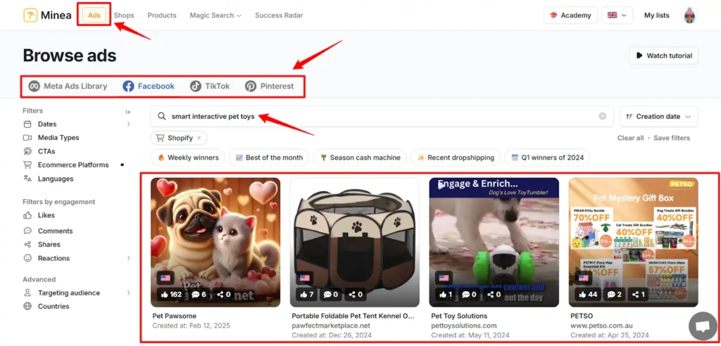 Minea - Smart Interactive Pet Toys
