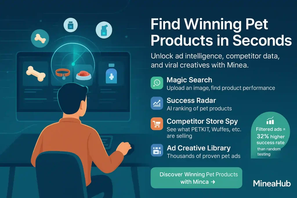 MineaHub Pet Product Intelligence