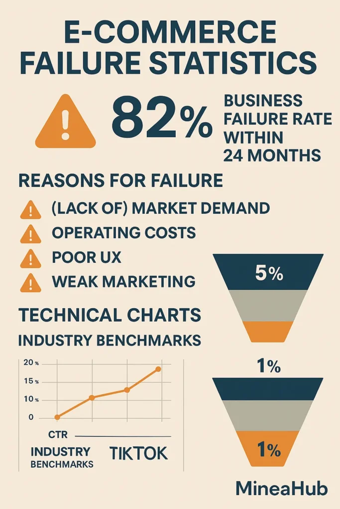 Reasons why e-commerce owners fails with metrics
